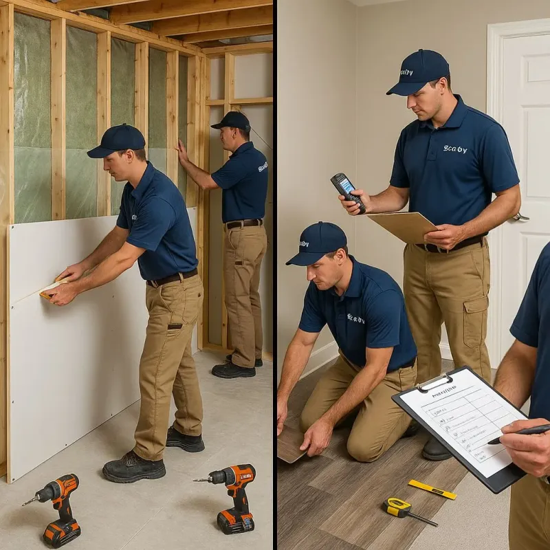 Repairs and Reconstruction process in Westlake Village, CA